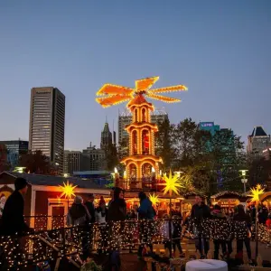 «Christmas Village» in Baltimore