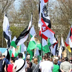Demonstration der «Reichsbürger»-Szene in Gera