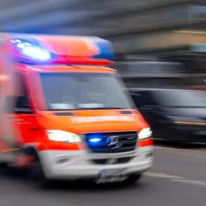 Krankenwagen im Einsatz