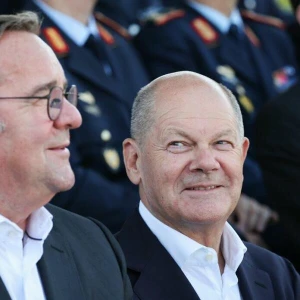 Boris Pistorius und Olaf Scholz