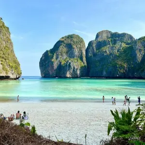 Der Traumstrand Maya Bay