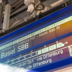 Schienenersatzverkehr auf der Rheintalbahn