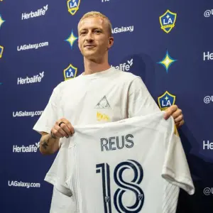 Vorstellung Marco Reus bei neuem Team Los Angeles Galaxy