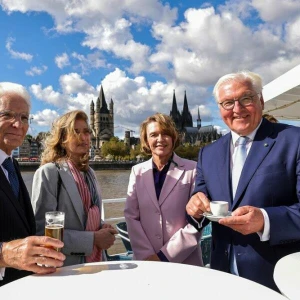 Italiens Präsident Mattarella in Deutschland - Köln