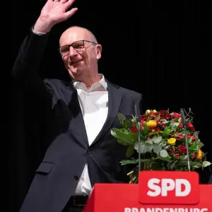 Brandenburgs SPD-Spitzenkandidat Dietmar Woidke
