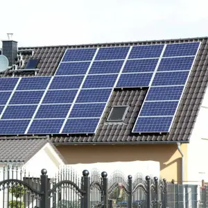Einfamilienhaus mit Photovoltaikdach