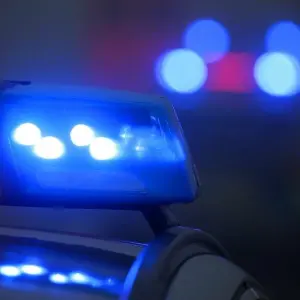 Polizeiauto mit Blaulicht