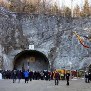 Baubeginn Kramertunnel Garmisch