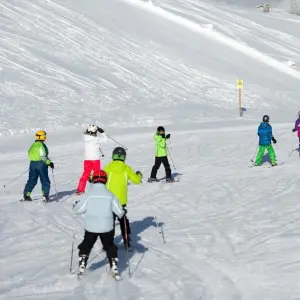 Skischüler in Murau