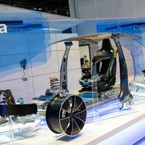 Mubea-Messestand auf IAA Mobility