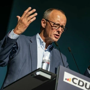 Vor Landtagswahl in Brandenburg - CDU Wahlkampfabschluss