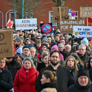 Demonstrationen gegen rechts - Frankfurt (Oder)