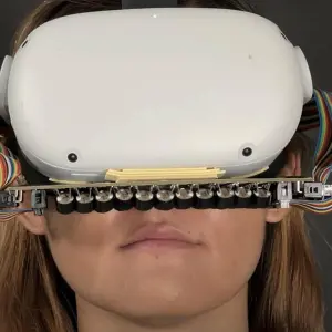 Mit VR-Mundzubehör virtuelle Küsse und Regentropfen fühlen: Das ist alles möglich