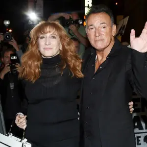 Bruce Springsteen und seine Frau Patti Scialfa