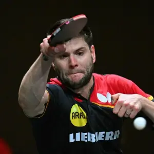Dimitrij Ovtcharov bei der Tischtennis-WM