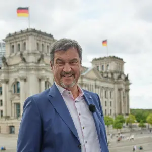 ARD-Sommerinterview mit CSU-Chef Markus Söder