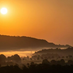 Morgenstimmung im Taunus