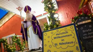 Offizielle Eröffnung des Weihnachtspostamtes in St. Nikolaus