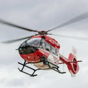 Rettungshubschrauber im Einsatz