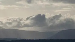 Wolken über der Schwäbischen Alb