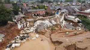 Die Flutkatastrophe in Nordrhein-Westfalen im Juli 2021