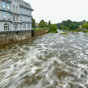 Hochwasserlage in Brandenburg