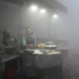 Nebel in Lahore