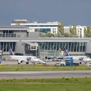 Chopin-Flughafen in Warschau