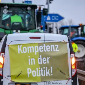 Bauernproteste - Leipzig