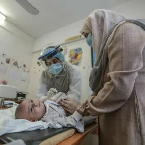 Polio-Impfkampagne im Gazastreifen