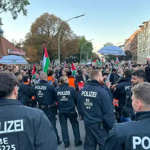 Nahostkonflikt – Pro-Palästina Kundgebung in Berlin