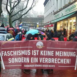 Demonstrationen gegen rechts - Hamburg