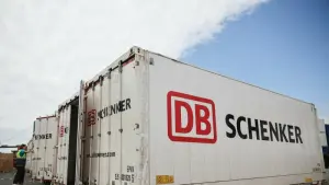 DB Schenker im Hamburger Hafen