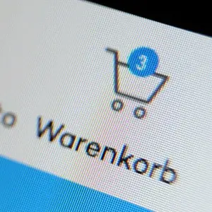 Warenkorb im Internet