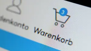 Warenkorb im Internet