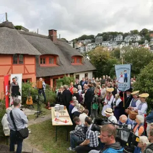 Eröffnungsfeier historisches Fischerhaus Blankenese