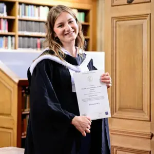 Kronprinzessin von Belgien feiert Abschluss in Oxford