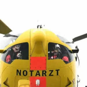 Rettungshubschrauber im Einsatz