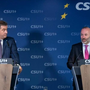 Markus Söder und Manfred Weber