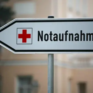 Schild „Notaufnahme“