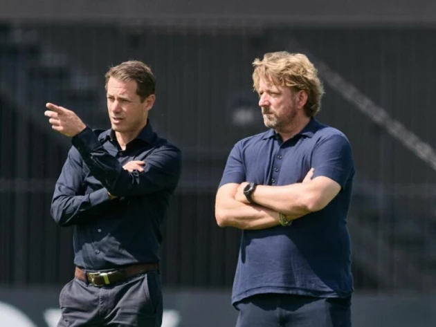 Lars Ricken und Sven Mislintat