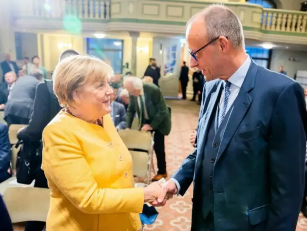 Merkel und Merz