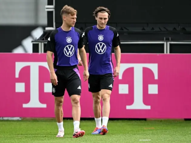 Joshua Kimmich und Rocco Reitz