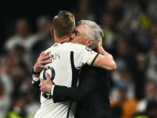 Kroos und Ancelotti