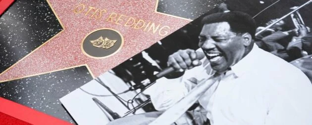 Ehrung von Otis Redding auf dem Hollywood Walk of Fame