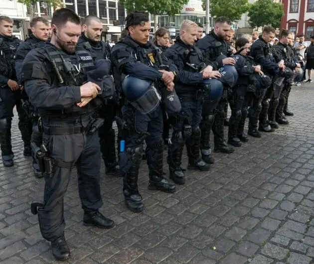 Trauer um ermordeten Polizisten in Mannheim