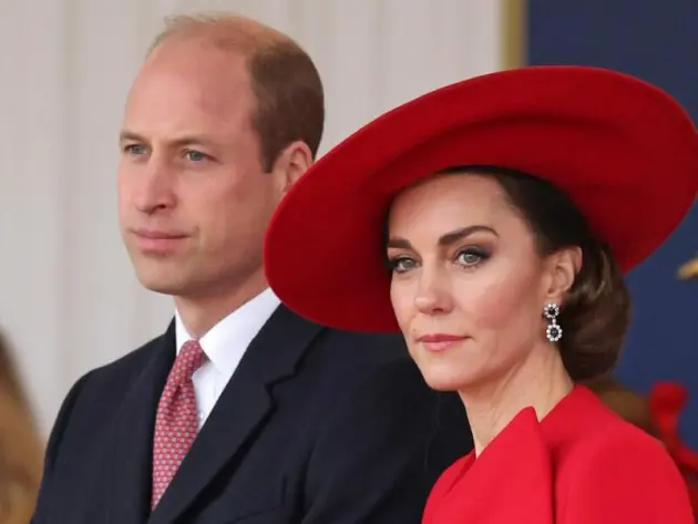 Britischer Thronfolger Prinz William und Ehefrau Kate