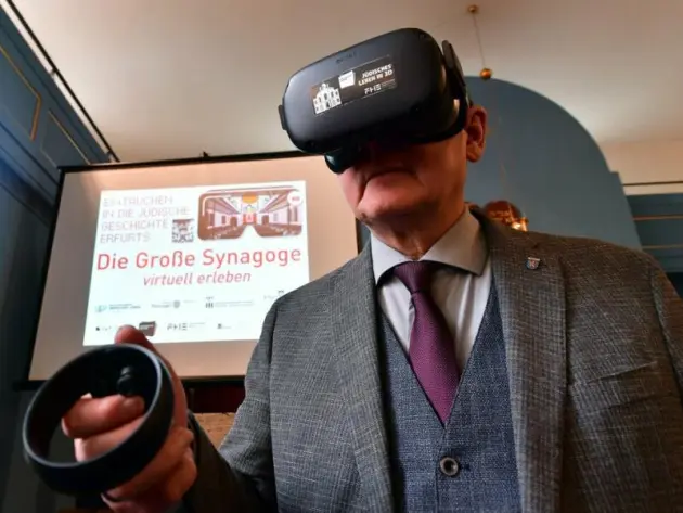Virtuelle Rekonstruktion der Großen Synagoge Erfurt