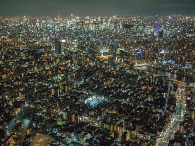 Ausblick von Tokyo Skytree