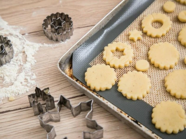 Plätzchen backen